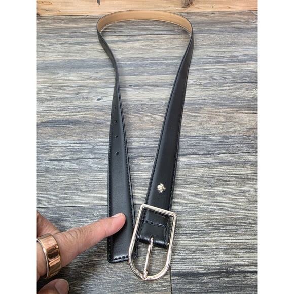 Kate Spade | Black Stitched Leather Belt Plus Size 1X/2X - NWOT main image 5
